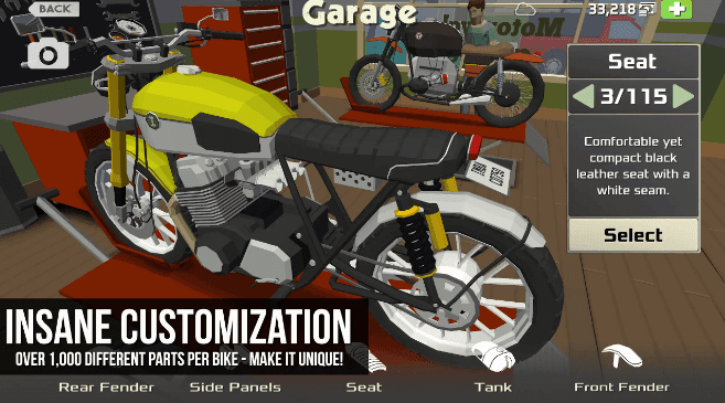Cafe Racer APK MOD Unlimited money latest version