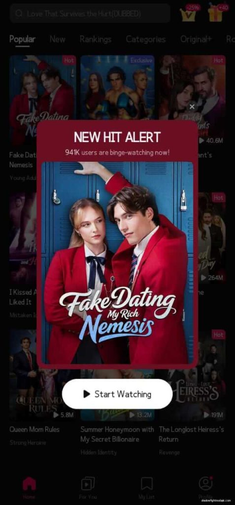 DramaBox MOD v4.2.1 APK (VIP Premium Unlocked + Unlimited Coins)