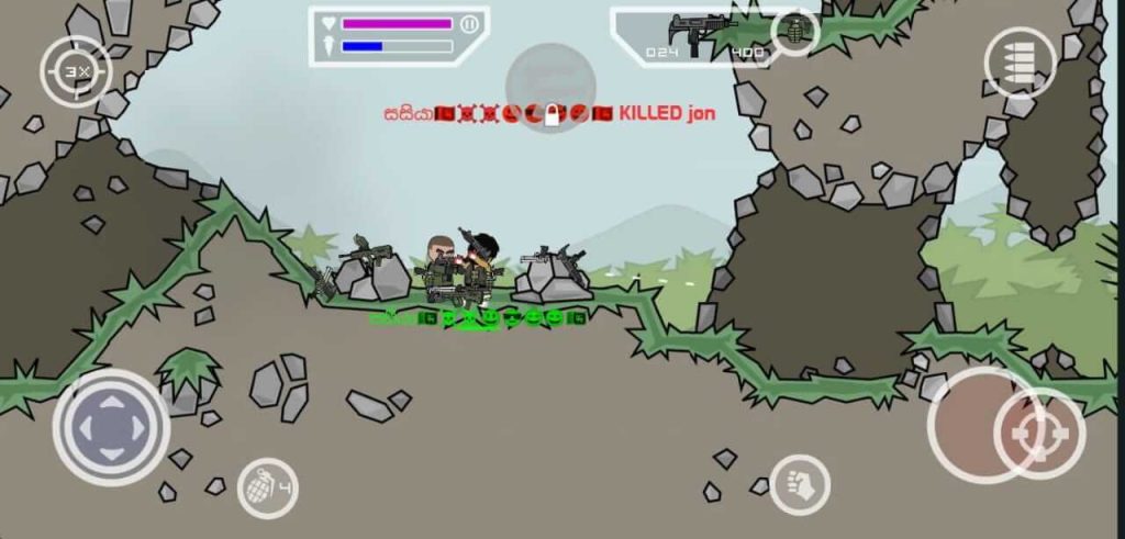 mini militia god mod apk