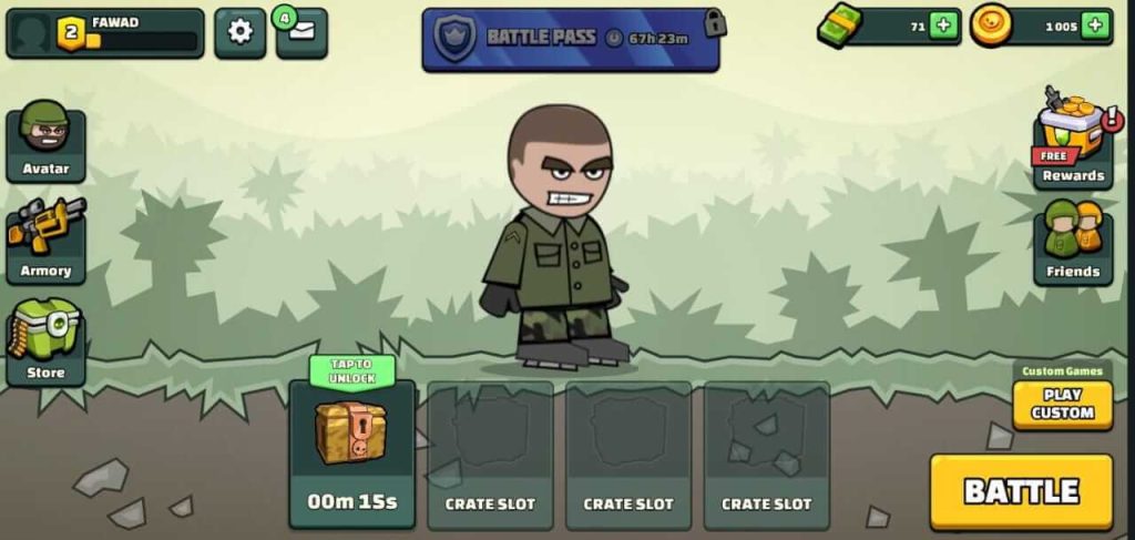 Mini Militia War.io v5.6.0 MOD APK Download (Unlimited Ammo & All Weapons Unlocked)