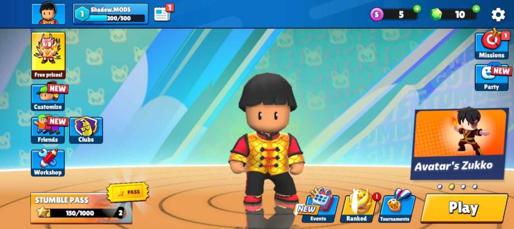 Stumble Guys MOD v0.90.5 APK (All Skins & Features Unlocked) Download