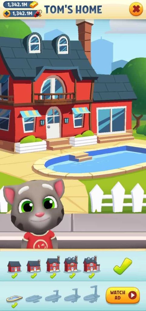 Talking Tom Gold Run v25.4.4.12248 MOD [Coins + Characters Unlocked] Download Free