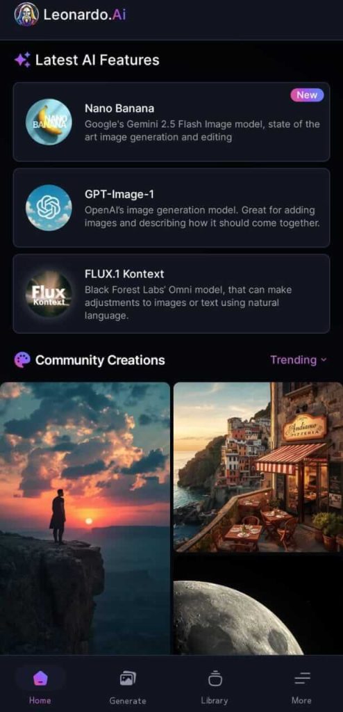 Leonardo AI v1.0.60 MOD APK [Premium Unlocked + Unlimited Credits]