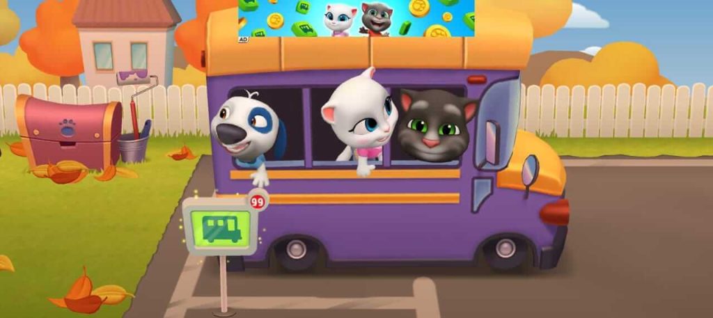 my talking tom gold run