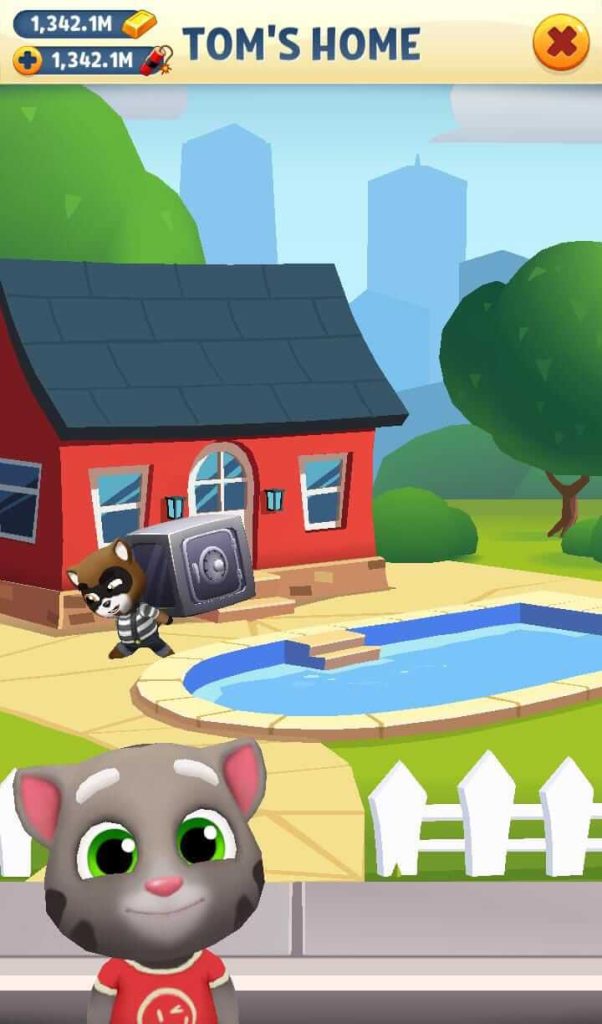 talking tom 2 gold run mod apk