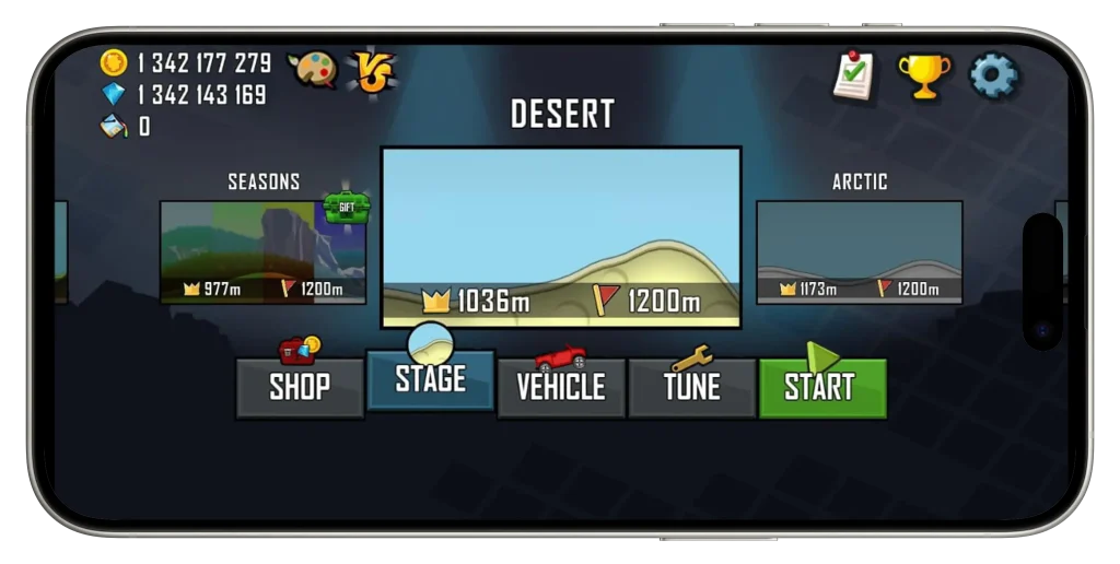 hill climb hack version