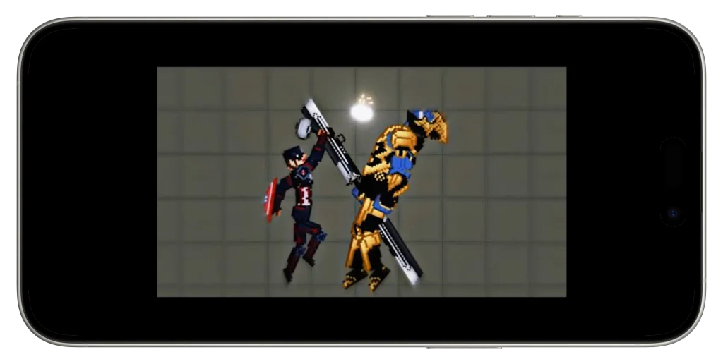 Captain America for Melon Playground
