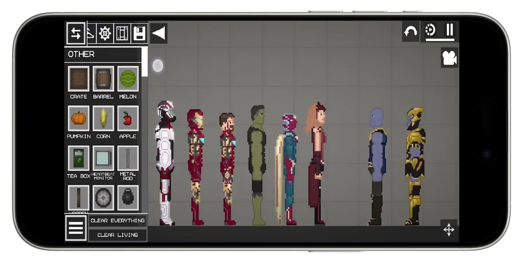 Kim Marvel - Melon playground Mods