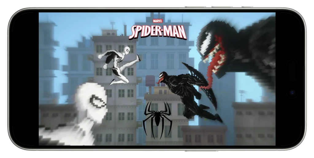 Spiderman Vs Venom in Melon Sandbox