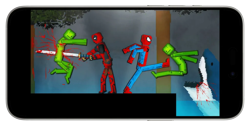 Spider-Man and Deadpool Team vs Melon Playground