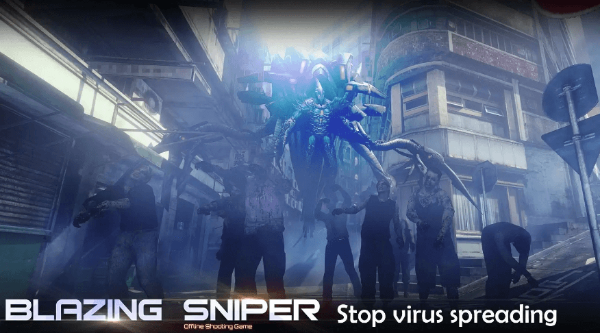 blazing sniper unlimited money mod apk