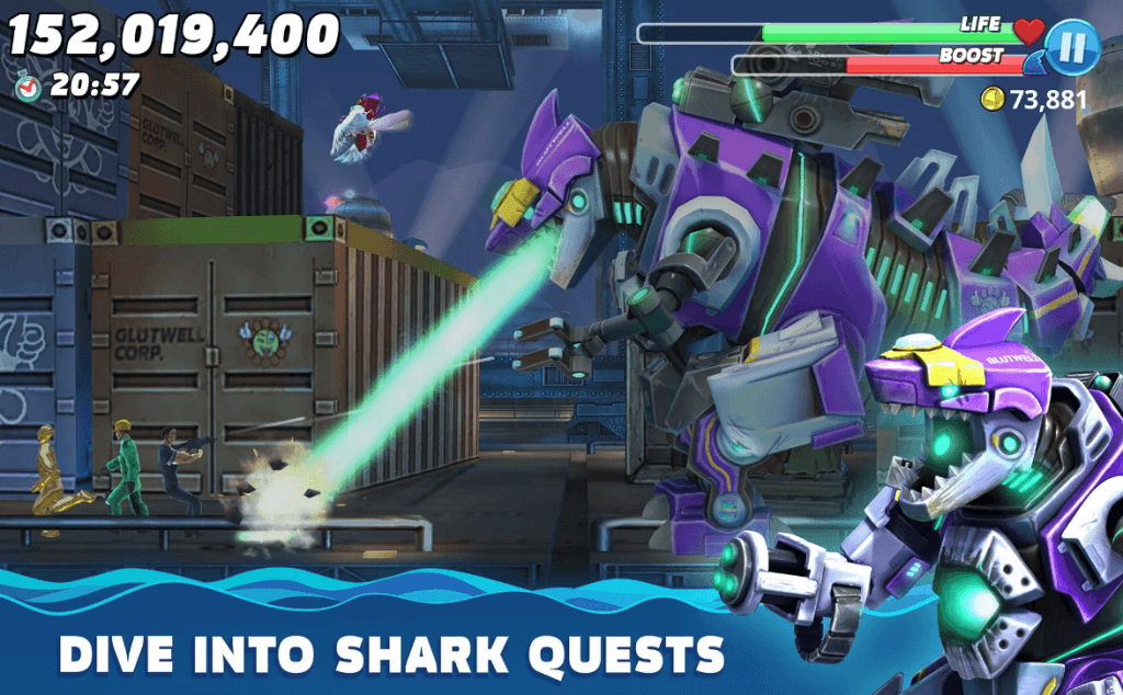 hungry shark evolution world mod apk