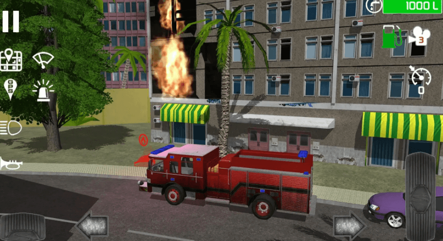 download fire engine simulator mod apk