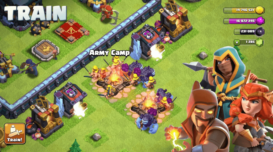 Clash of Clans v16.517.24 MOD APK Unlimited Money And Gems